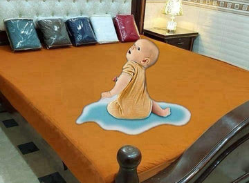 Plain Mattress Cover
